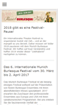 Mobile Screenshot of munich-burlesque-festival.com