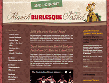 Tablet Screenshot of munich-burlesque-festival.com